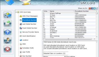 Undelete SIM Card Data screenshot