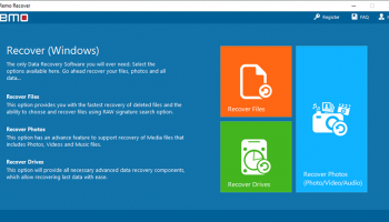 Remo Recover Media Edition Windows screenshot