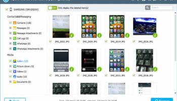 Tipard Android Data Recovery screenshot