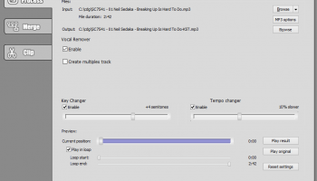 Karaoke Sound Tools screenshot