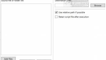 SymlinkCreator screenshot