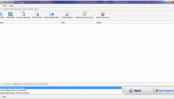 Batch Word Utilities screenshot