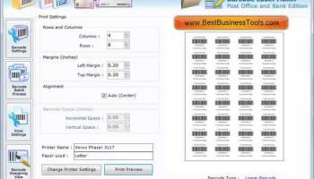 Courier Mails Barcode Generator screenshot