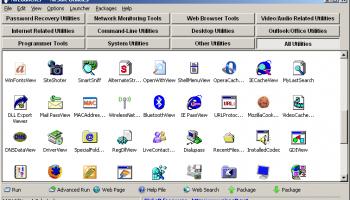 NirLauncher screenshot