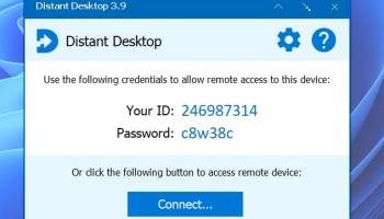 Distant Desktop screenshot