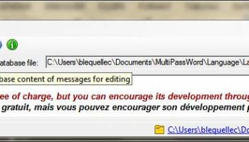 Messages Editor screenshot
