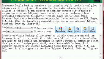 Free Google Translate Desktop screenshot