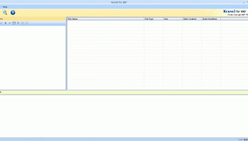 Kernel BKF - Corrupt Backup File Repair screenshot