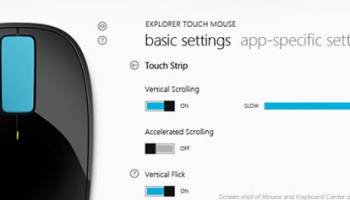 Microsoft Mouse and Keyboard Center x64 screenshot