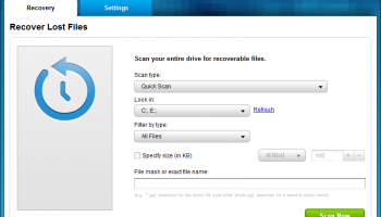 PC Tools File Recover screenshot