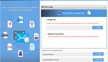Aryson EML Converter screenshot