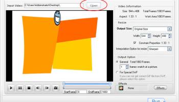 Aoao SWF to GIF Converter screenshot