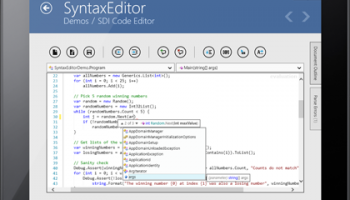 WinRT XAML Controls screenshot