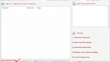 Kruti To Mangal Converter screenshot