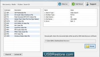Mobile Phone Data Restore screenshot