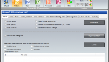Office CleanUP screenshot