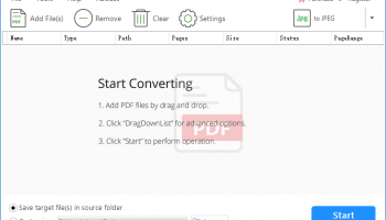 PDFtoImage Converter screenshot