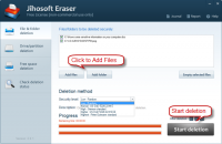 Jihosoft Free Eraser screenshot
