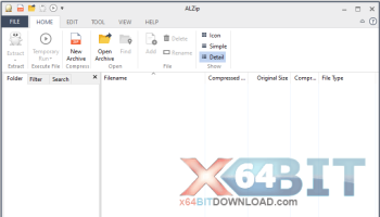 ALZip screenshot