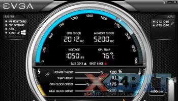EVGA Precision screenshot
