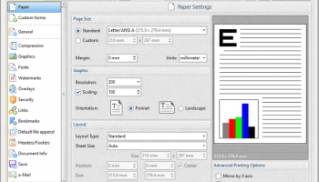 PDF-XChange Printer Standard screenshot