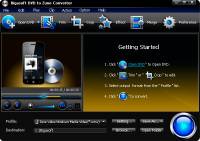Bigasoft DVD to Zune Converter screenshot