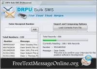 Mobile Messaging Program screenshot