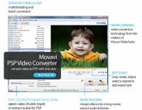 Movavi PSP Video Converter screenshot