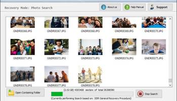 Software to Data Recovery screenshot