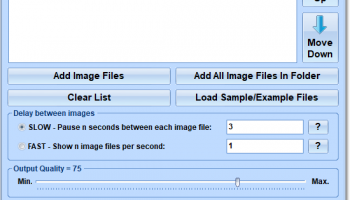 BMP To MP4 Converter Software screenshot