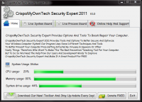 CrispoMyOwnTech Security Expert 2011 screenshot