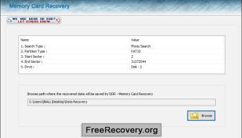 Sony Memory Stick Undelete screenshot