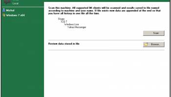 MiTeC Instant Messaging History Browser screenshot