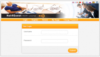 Net4Guest WiFi Billing screenshot