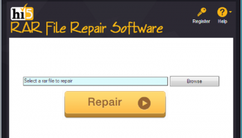 Hi5 Software RAR File Repair screenshot