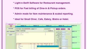NRos Restaurant POS Billing Software screenshot