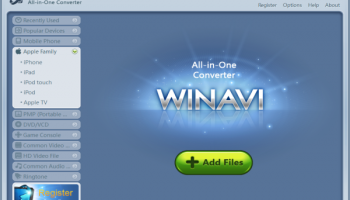 WinAVI All In One Converter screenshot