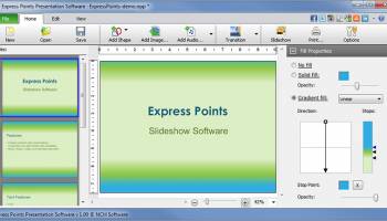 Express Points Presentation Maker Free screenshot