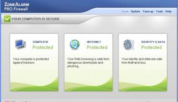 ZoneAlarm Pro Firewall 2013 screenshot