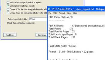 PDF Paper Stats screenshot