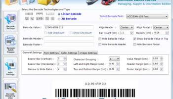 Packaging Label Software screenshot