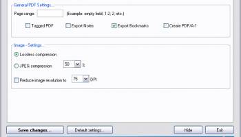 7-PDF Maker Portable screenshot