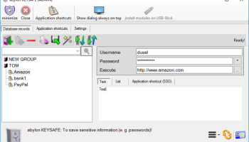 abylon KEYSAFE screenshot