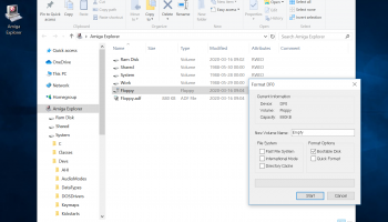 Amiga Explorer screenshot
