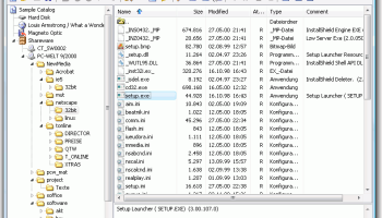 EF File Catalog screenshot