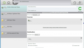 Data Backup PC for Windows screenshot