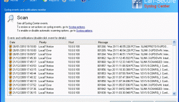 Syslog Center screenshot