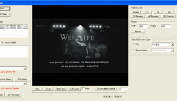 VISCOM DVD Player playback ActiveX SDK screenshot