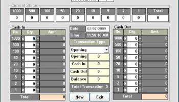 Multiicon Cash Counter screenshot