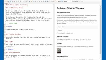 DA-MarkdownEditor screenshot